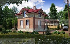 проект дома 74-01 общ. площадь 60,95 м2