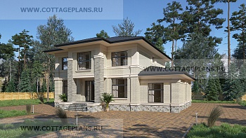 проект дома 106-09 общ. площадь 218,50 м2