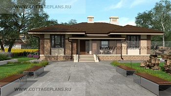 проект дома 902-62 общ. площадь 121,60 м2