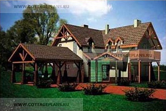 проект дома 55-84 общ. площадь 121,9м2