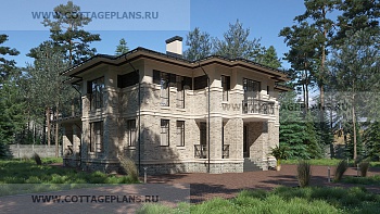 проект дома 203-14 общ. площадь 398,20 м2